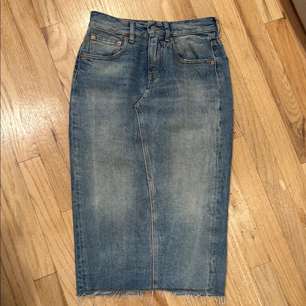 MM6 Maison Margiela Denim Skirt